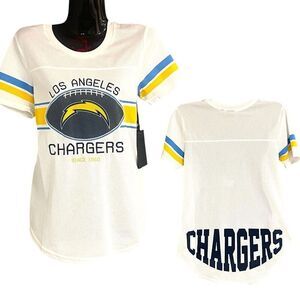 NFL Los Angeles Chargers Woman’s Short Sleeve Jersey Sz M NWT